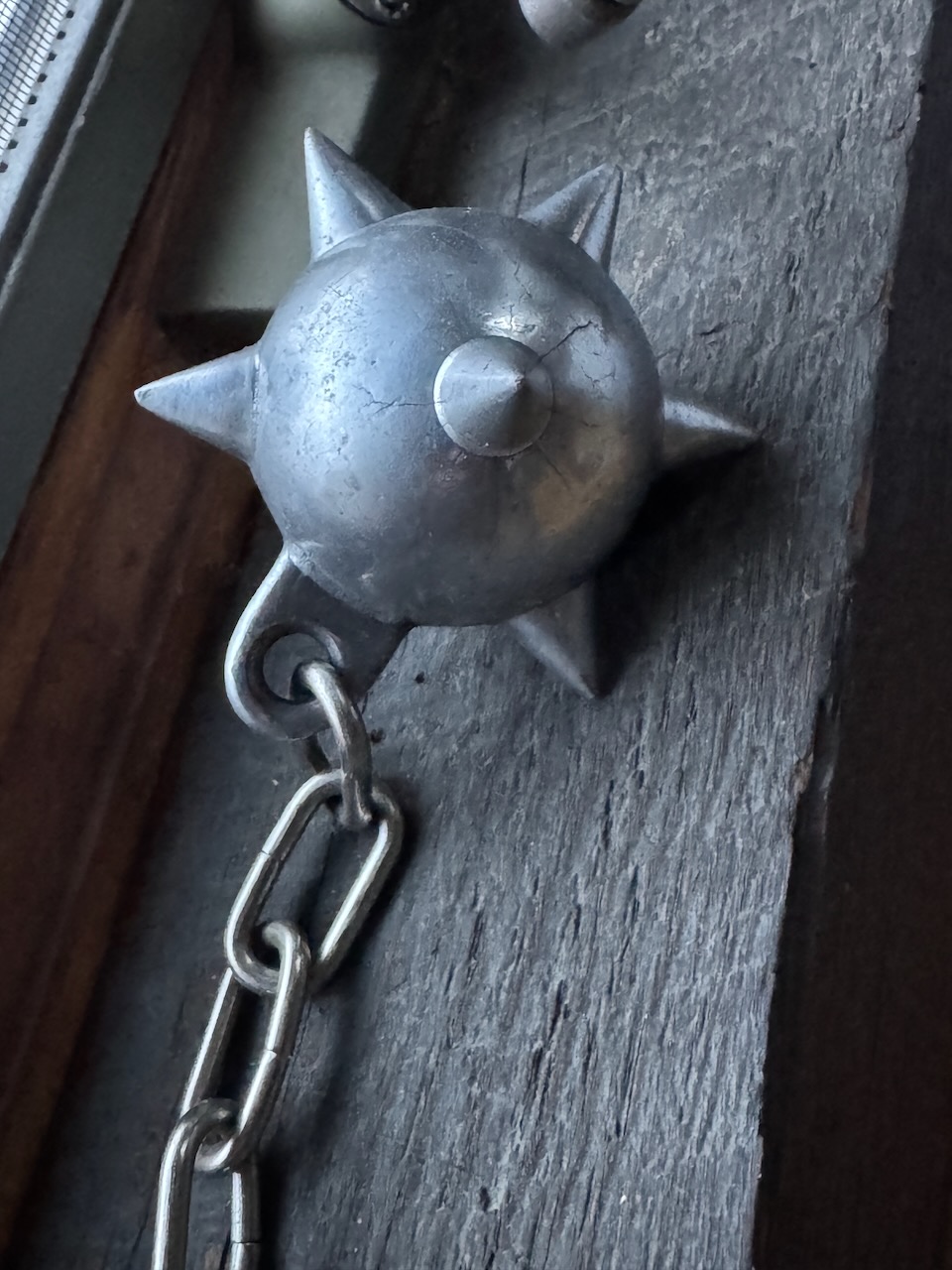 Wonderful Treasure Find: Single Ball Medieval Style Flail, or is it a Mace?